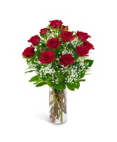 Dozen Red Roses And A Million Stars Arrangement