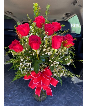 DOZEN RED ROSES ANNIVERSARY