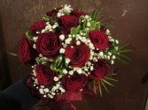Dozen Red Roses Handheld
