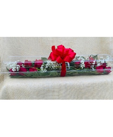 Dozen Roses Wrapped Flowers in Coleman, WI | COLEMAN FLORAL & GREENHOUSES