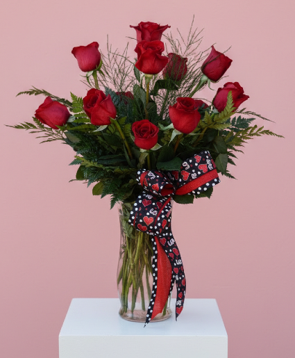 Dozen Rose #1 Rose Arrangement