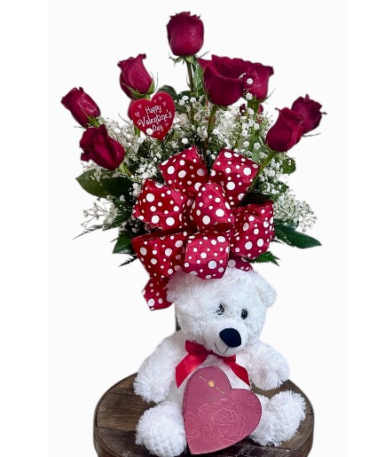 Dozen Rose Special Rose Arrangement