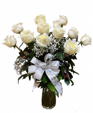 Dozen Roses 12 Solid Color Roses