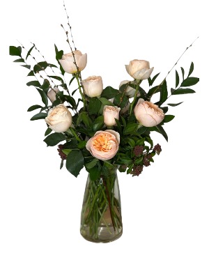 Dozen Roses Arrangement