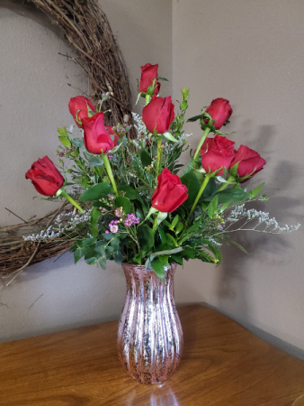 Dozen roses Fresh arrangement 