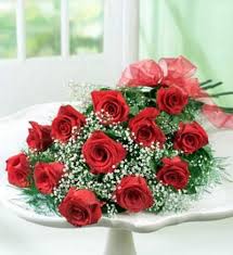 Dozen Roses Wrapped 
