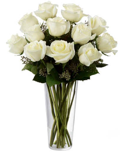  Dozen White Roses  Bouquet