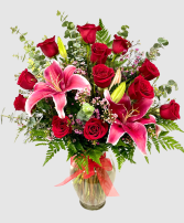 dozen with lilies 1 dozen with lilies 