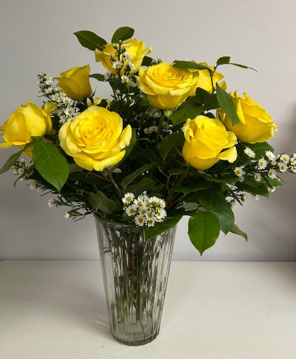 Dozen Yellow Roses 