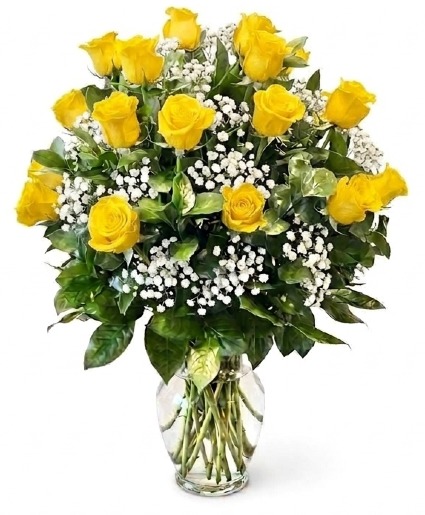 Dozen Yellow Roses 