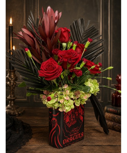 Dracula Arrangement Ceramic Book Container