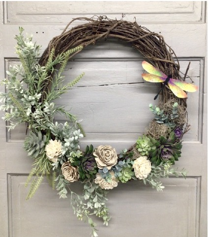 Dragonfly Dreams Wreath 