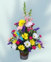 Dragonfly Garden  FHF-G009 Fresh Flower Arrangement (Local Delivery Area Only)