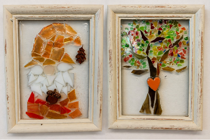 Fall themed Glass Art 9/18/26 6-8pm Workshop