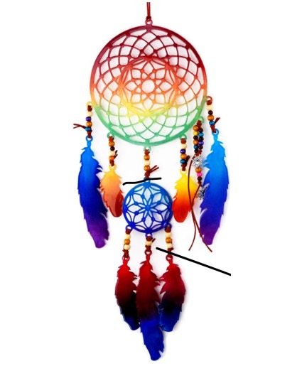 Dream catcher  Handmade gift (colors may vary) 