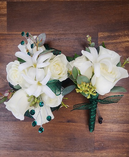 Dreamy Delight Set Corsage/ Boutonniere