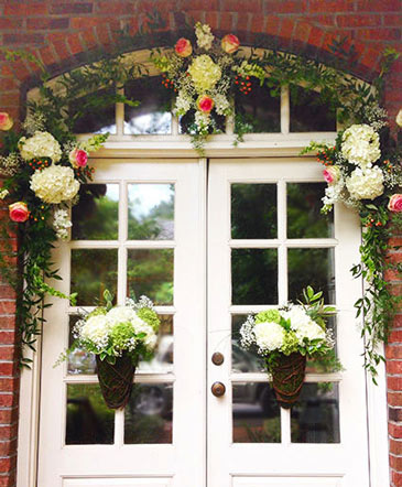 Dreamy Pink & White Garland in Jacksonville, FL | Gladwell's Florist
