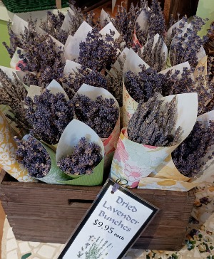 Dried Lavender  Bunches