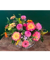Dripping with Dahlias Centerpiece