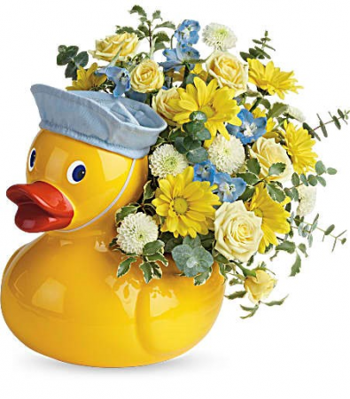 duck for a boy new baby