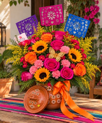 Dulce Fiesta de Colores Call Us for Faster Service & Daily Specials: (915) 303-8500 Text Us to Order Anytime: (915) 505-3708 Your trusted source for Flowers & Delivery in El Paso TX 