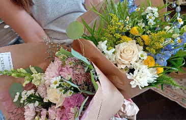 Duo Pack Baby Bouquets Designer's Choice in Glastonbury, CT | THE FLOWER DISTRICT