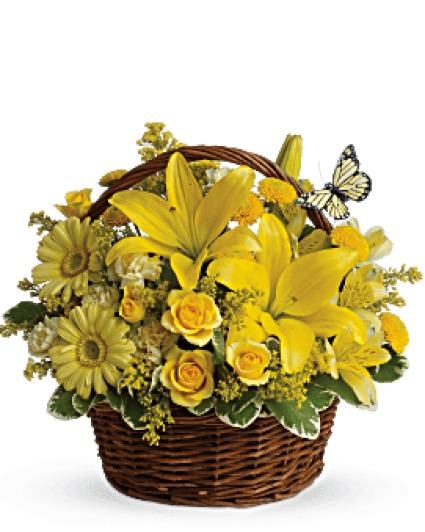 Happy Blooms Basket 