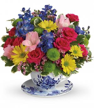 Dutch Garden Teacup TEV57-8