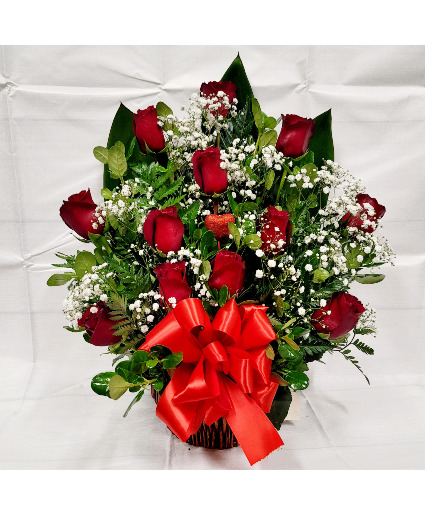 dz rose basket  