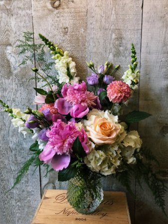 Early Summer Garden Flower Arrangement