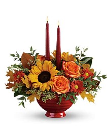 Earthy Autumn Centerpiece 