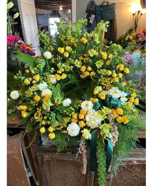 Earthy Urn Wreath Urn Wreath