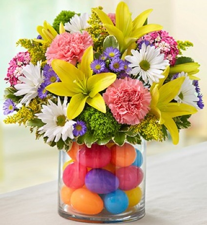EASTER ARRANGEMENT ™BRIGHT COLORS 