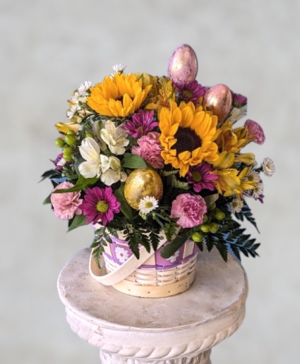 Easter Basket Fresh Flowers