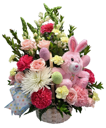 Easter Blooms Basket  in Sun City Center, FL | SUN CITY CENTER FLOWERS AND GIFTS