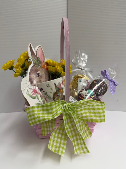 Easter Bunny Delight Basket WOODBURY'S ORIGINAL