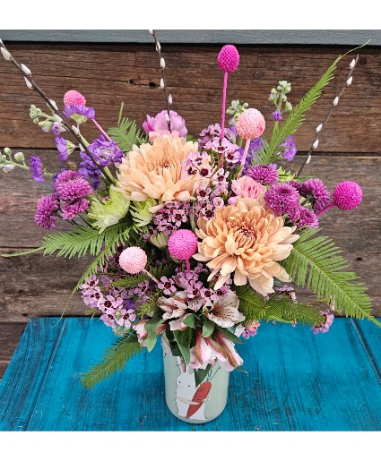 Easter Bunny Tails Vase