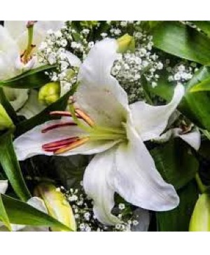 Easter hand wrap bouquet - mix flowers 