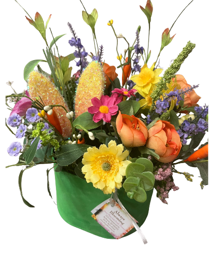 Easter Hop Silk Arrangement   Silk
