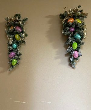 easter luv these treding swags are holiday perfect for anyone decor make this eggstravaganza