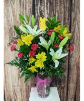 Easter Morning Glass Vase NFS-EAS3