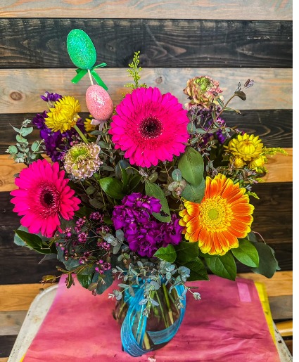 Easter suprise fresh flower design