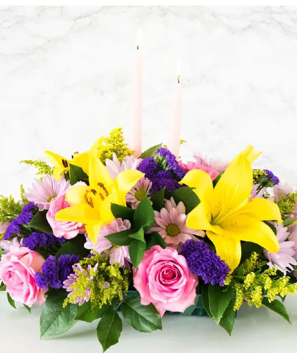 Easter Time Delight table centerpiece