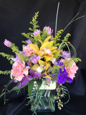Eclectic Mix Cube Vase
