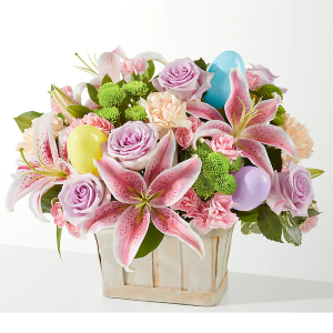 Eggcellent Blooms Basket 