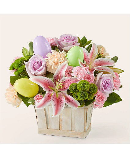 Eggcellent Blooms Basket EASTER OR SPRING