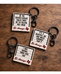El Arroyo Texas Keychain Collection Keychains