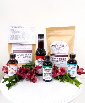 Elderberry Heath Sampler  Gift Basket 