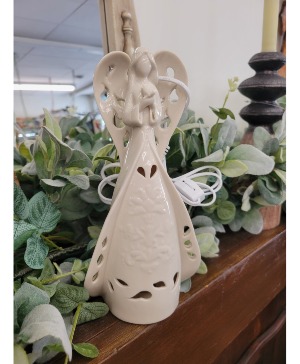 ELECTRIC LIGHTED ANGEL 