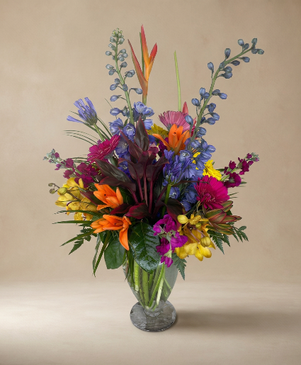 Electric Paradise vase arrangement